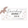 SCANDI SK Darčekový poukaz na 200 € (Forma poukazu Elektronický)