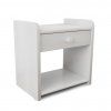 Nočný stolík Ilona, biela