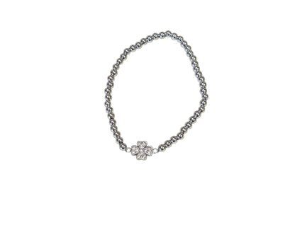 Náramek ocel 1 stříbrný