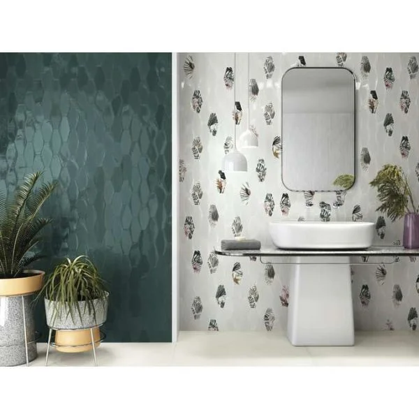 Extravagantní obklad Deceram Curazao White 10x20 Mix