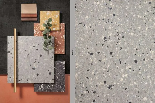 Kolekce obkladů a dlažeb ve vzhledu terrazzo - Gigacer Inclusioni Classico