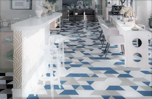 Dlažba Deceram Linea 16x18 v oblíbeném tvaru hexagon