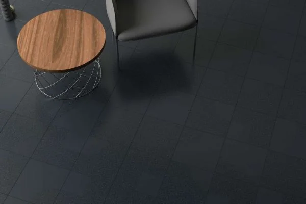 Elegantní černá matná dlažba Deceram Jasper Black Decor 30x30