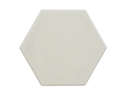 Deceram Palma White HEX 14x16