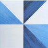 Deceram PAM Triangle Blue 22,5x22,5
