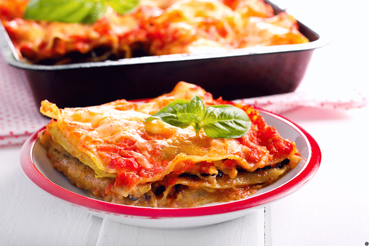 Cuketové lasagne s mletým masem