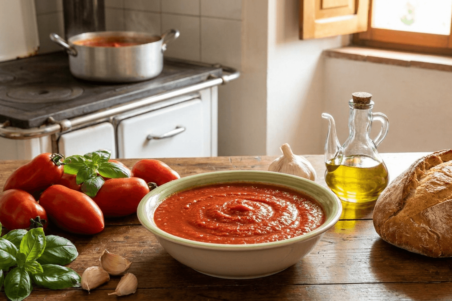 Domácí Sugo di Pomodoro – Tradiční italská rajčatová omáčka