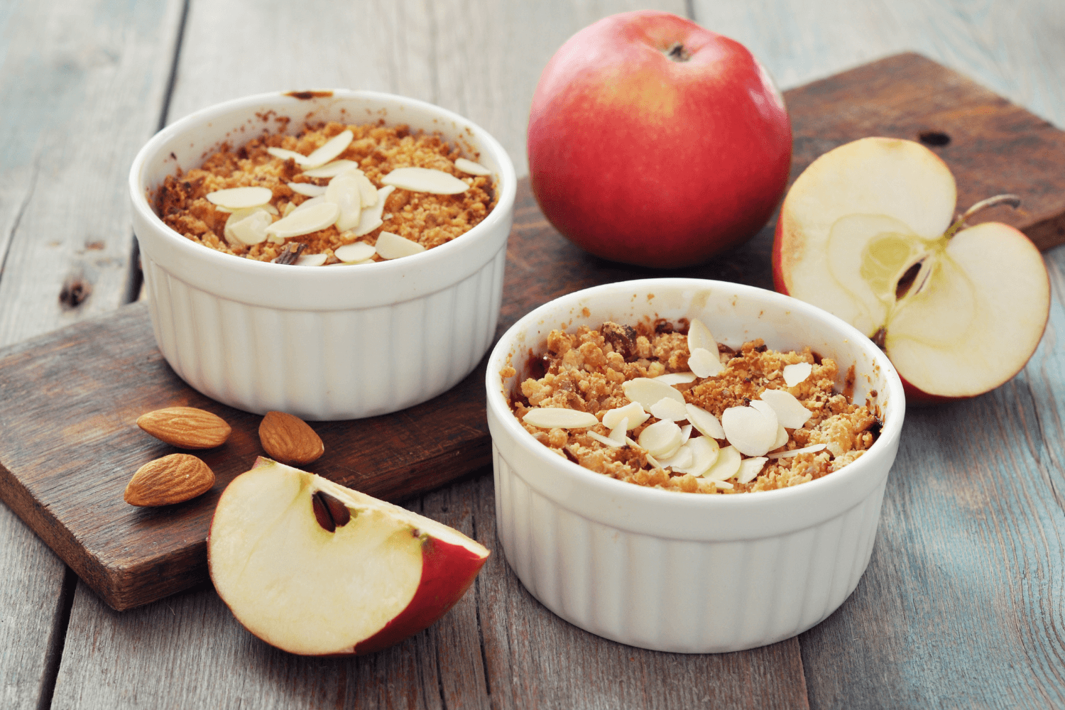 Jablečný Crumble - Křupavý koláč s jablky