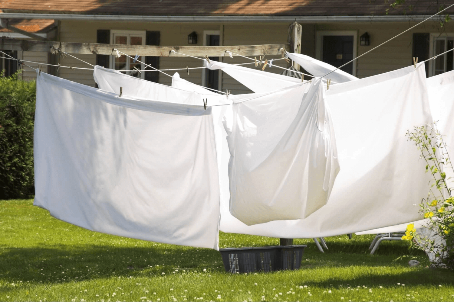 Jak sušit prostěradla