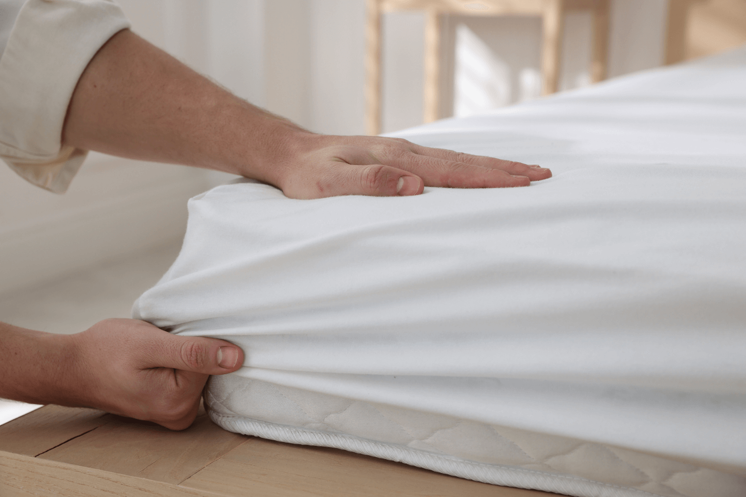 Jak sušit prostěradlo s lycrou?