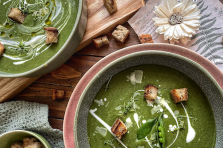 Polévka z medvědího česneku