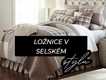 Selský styl: Romantická ložnice s nádechem venkova