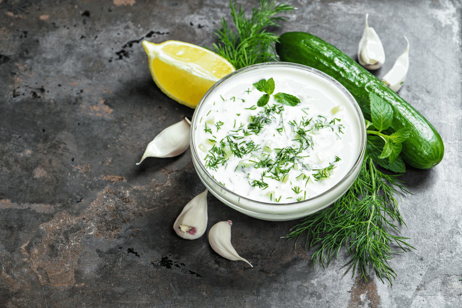 Tzatziki - svěží řecký dip