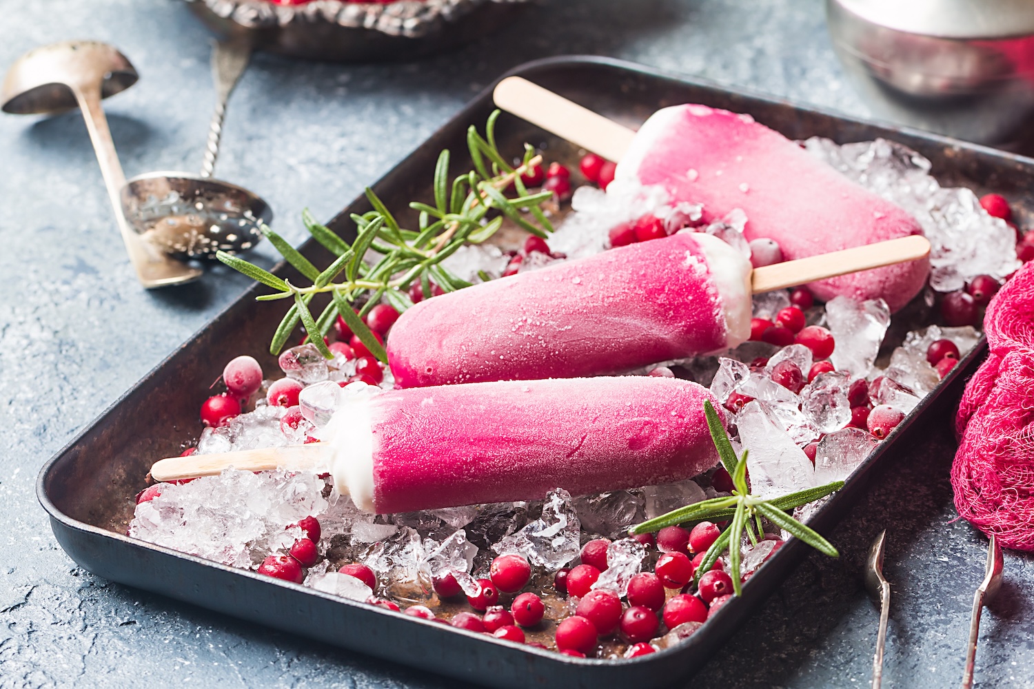 Osvěžující domácí zmrzlina