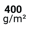 Handtuchgewicht 400 g/m2