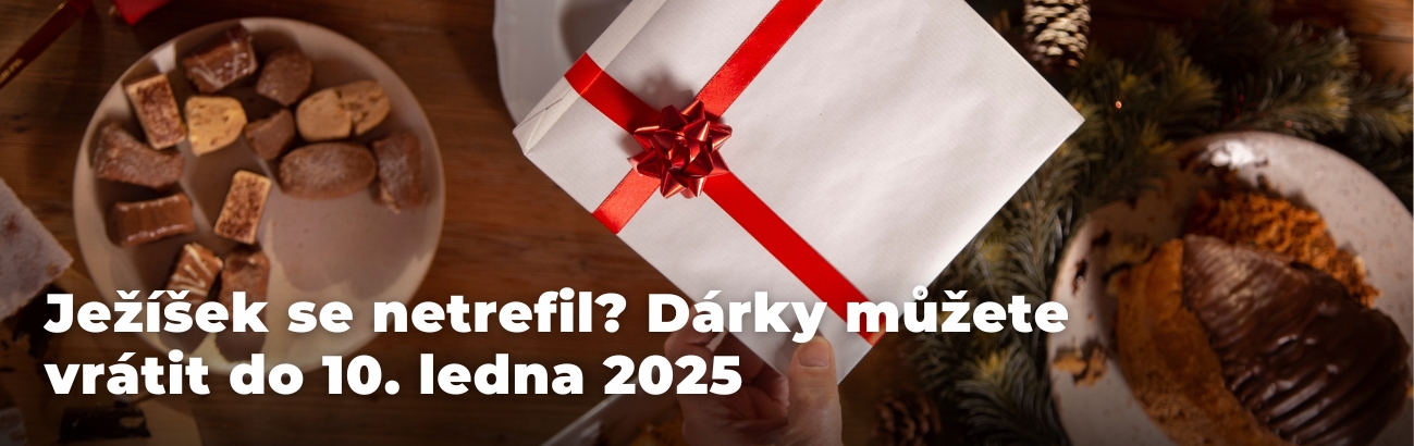Vrácení zboží v lednu