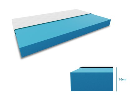 AKCE Pěnová matrace Economy 90 x 200 cm POŠKOZENO