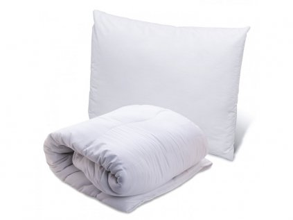 Luxusní přikrývka prošívaná 140 x 200 cm s kuličkovým polštářem 70 x 90 cm