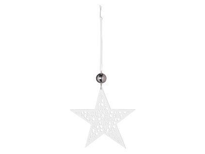 56224 bila porcelanova hvezda merry christmas velka
