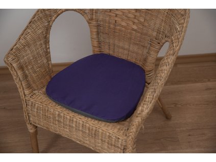 Podsedák na židli STANDARD tmavě fialový pro pohodlné a stylové sezení