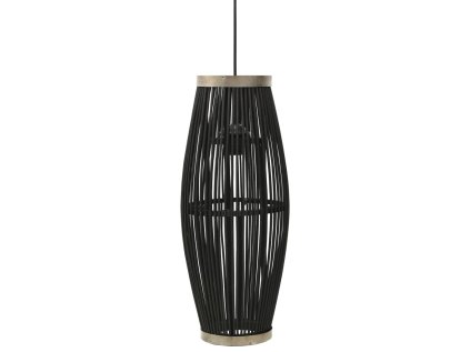 Černá závěsná lampa WILLOW