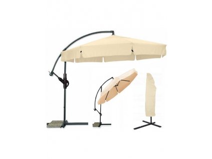 parasol ogrodowy na wysiegniku 350cm pokrowiec (1)