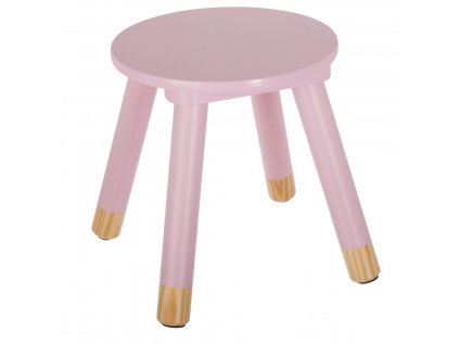 Růžová dětská stolička STOOL PINK