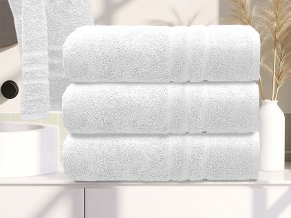 Osuška Comfort bílá 70x140 cm z kvalitní 100% bavlny