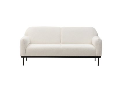 Bílá designová pohovka ANDERSON s moderním vzhledem
