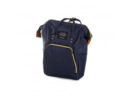 Modrý městský batoh pro rodiče MIREL