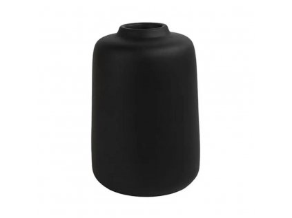 Černá keramická váza DEBBIE 22 cm