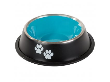 Černá kovová miska pro psa/kočku FURBY