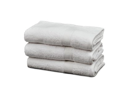 Bílý froté ručník SOFT 50x90 cm – kvalitní bavlna s vysokou absorpcí