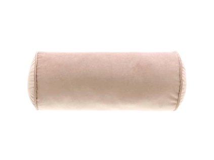 Válcový polštář SILIA 45x20 cm starorůžový do ložnice