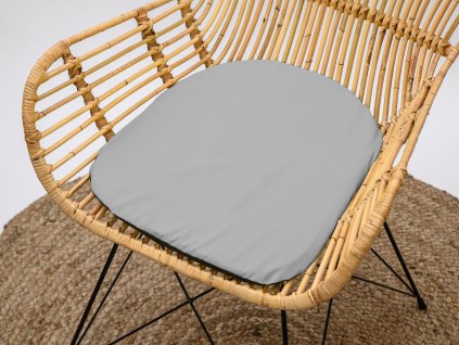 Světle šedý podsedák na židli STANDARD pro moderní interiér