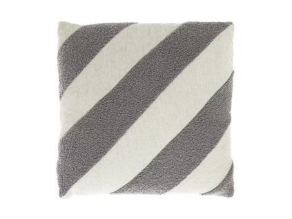 Dekorační polštářek KELLA 45x45 cm v šedém provedení