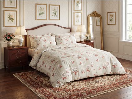 Povlečení z mikrovlákna VIVONNA béžové