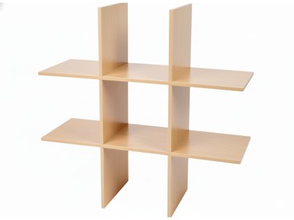 Designová nástěnná police SHELVIX 55 cm do obýváku či kanceláře