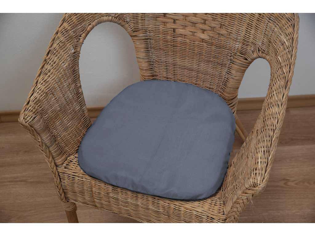 Podsedák na židli Standard tmavě modrý, 39x36 cm, kuchyňský podsedák na židli