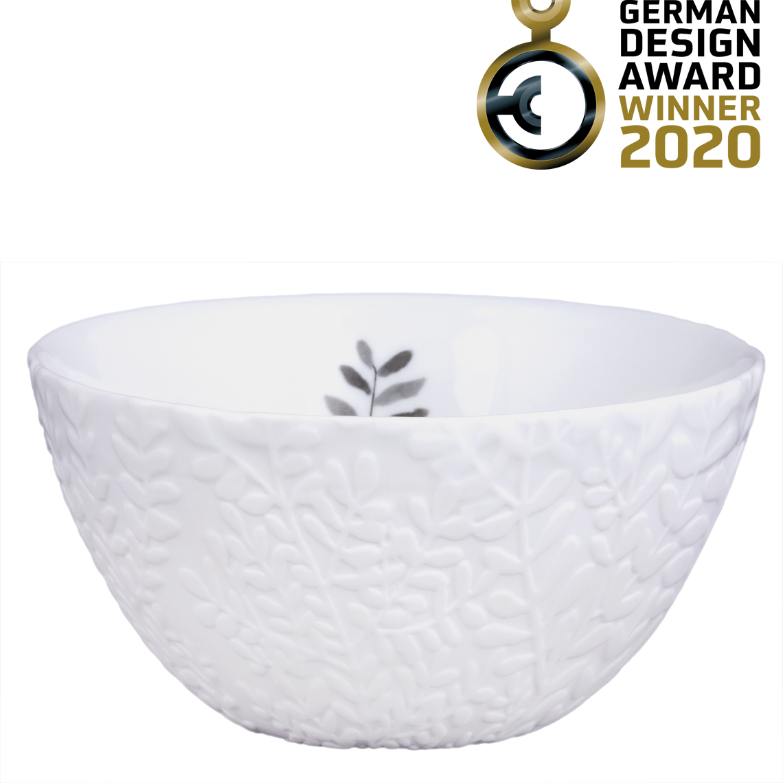 Bílá porcelánová miska MIX & MATCH