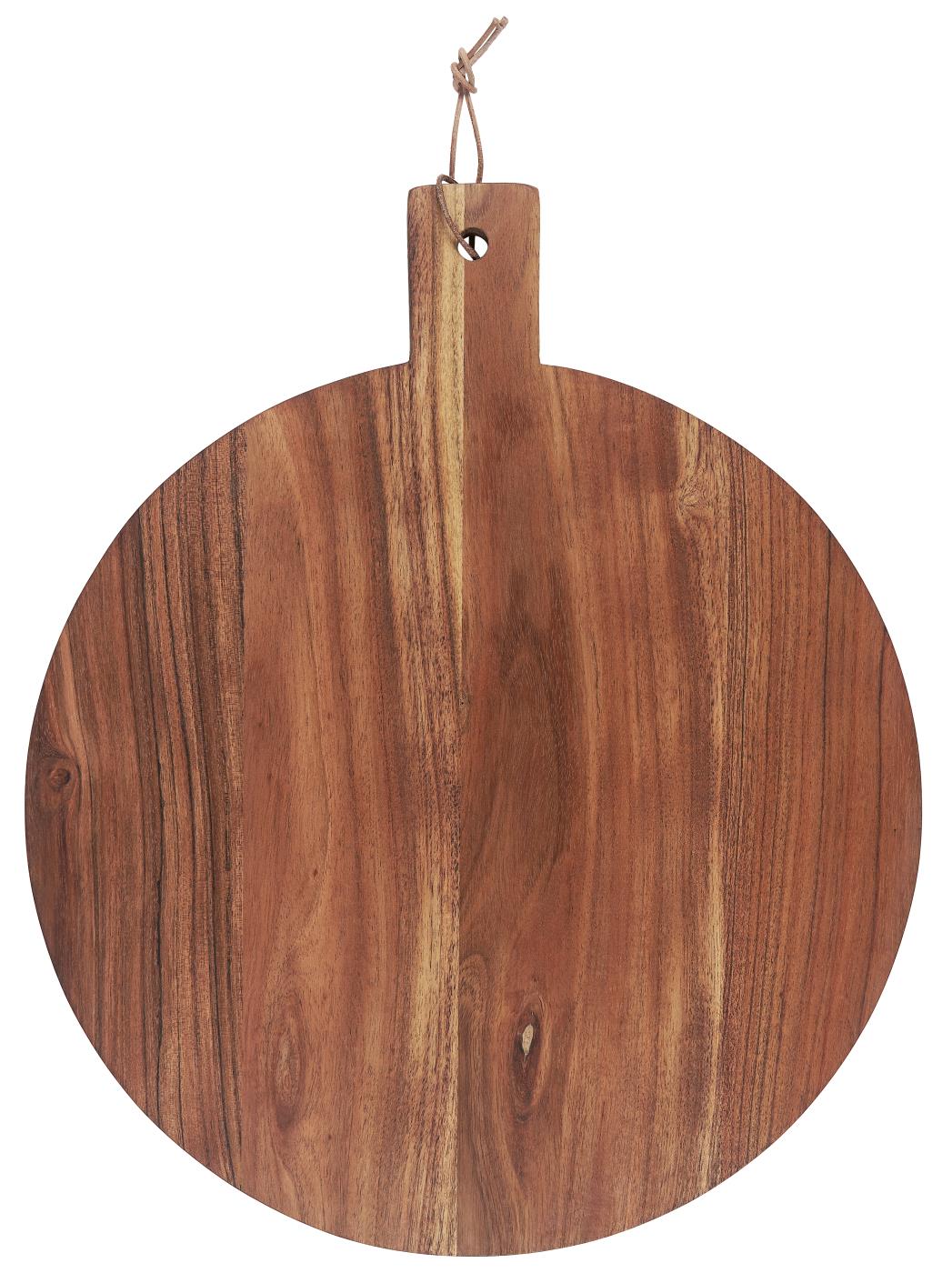 Dřevěné kulaté prkénko OILED ACACIA WOOD