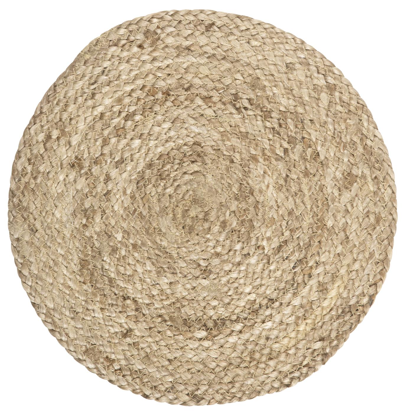 Kulaté jutové prostírání 35 cm