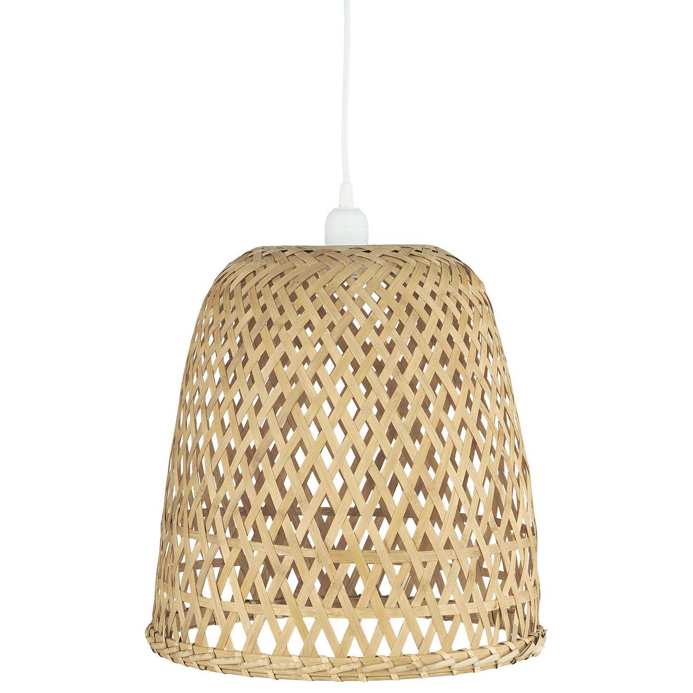 Závěsná bambusová lampa BAMBOO BRAID CORD L:170 cm