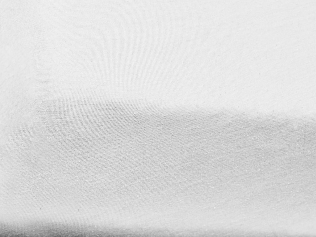 Jersey prostěradlo do dětské postýlky bílé 70 x 140 cm (obrázek 4)