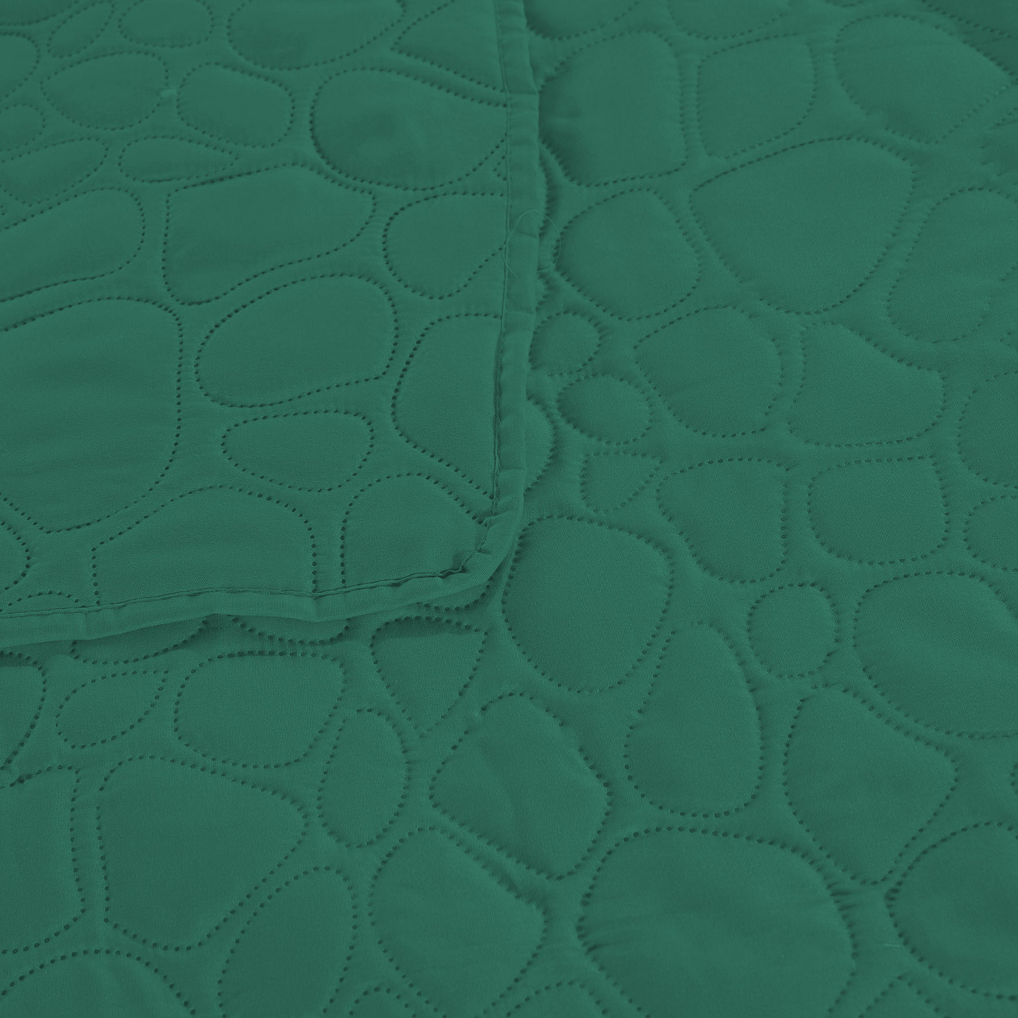 Zelený přehoz na postel STONE Rozměr: 200 x 220 cm (obrázek 5)