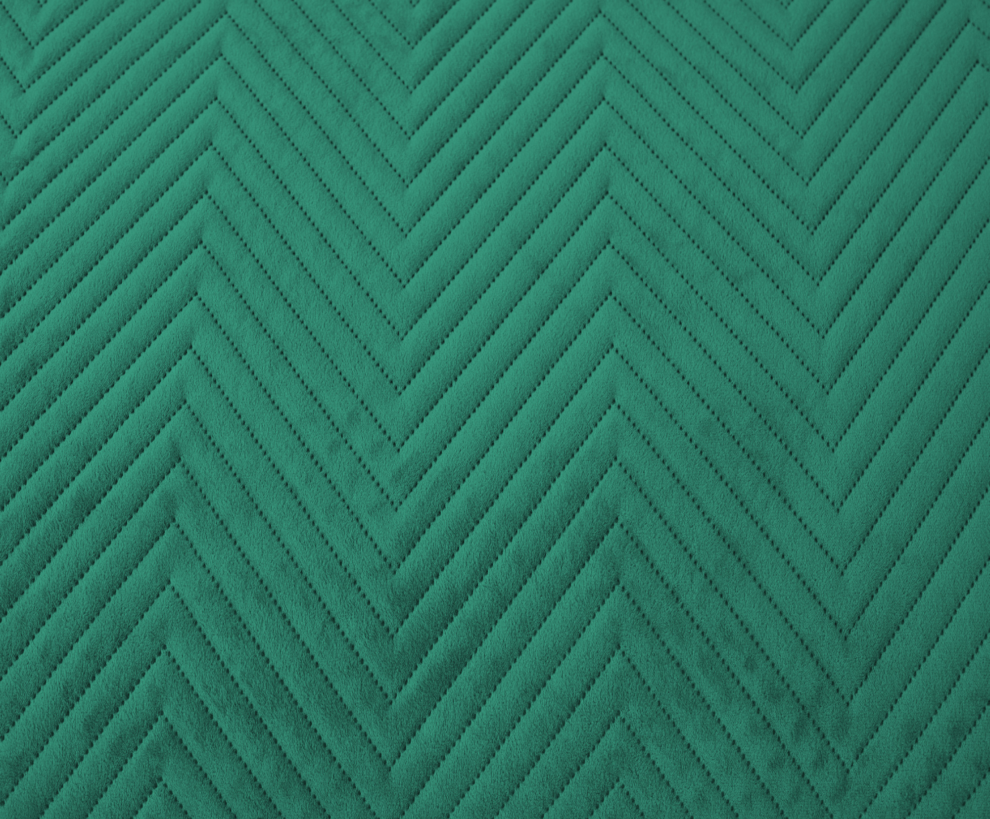 Zelený sametový přehoz na postel ARROW VELVET Rozměr: 200 x 220 cm (obrázek 5)