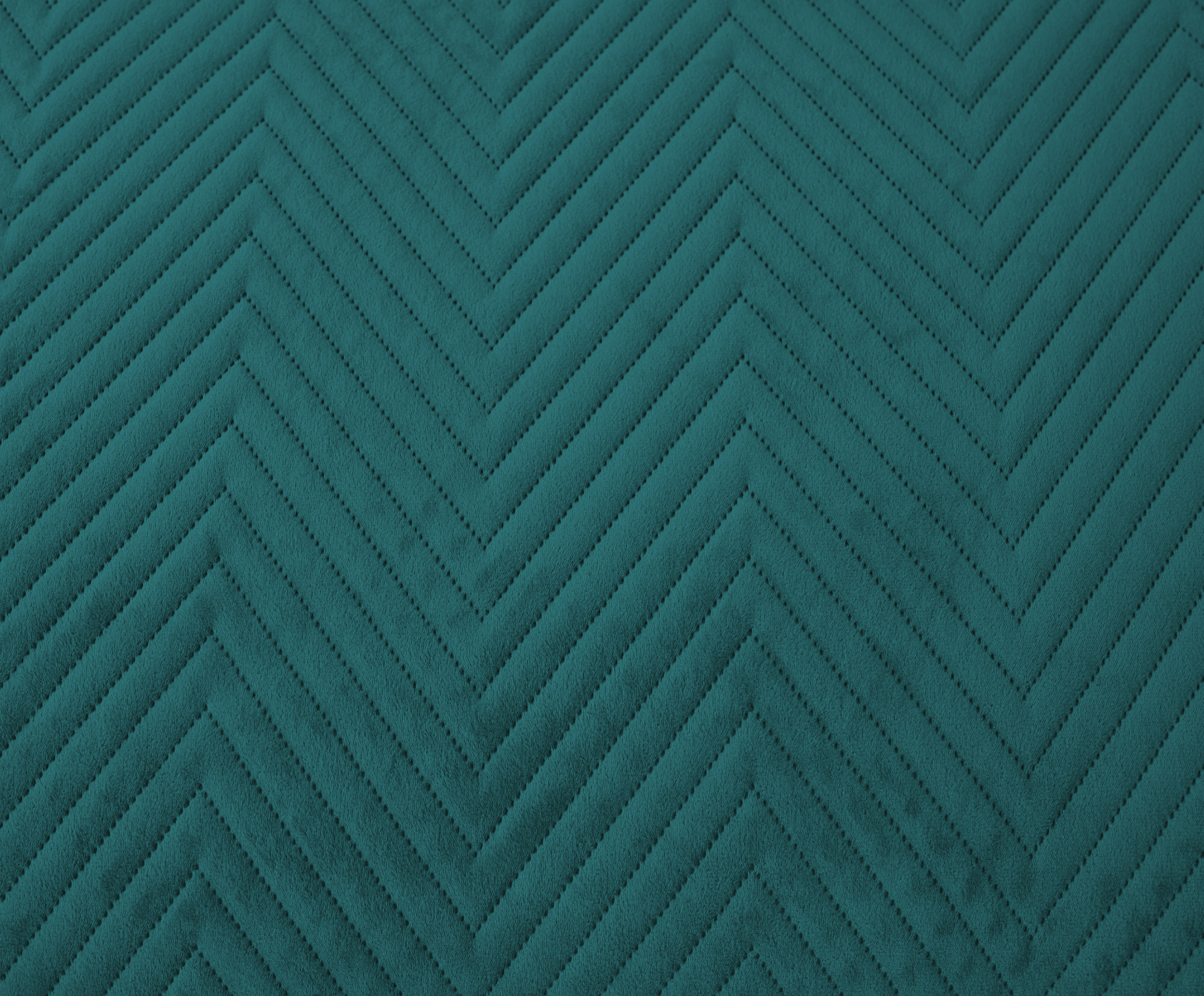 Tyrkysový sametový přehoz na postel ARROW VELVET Rozměr: 200 x 220 cm (obrázek 5)