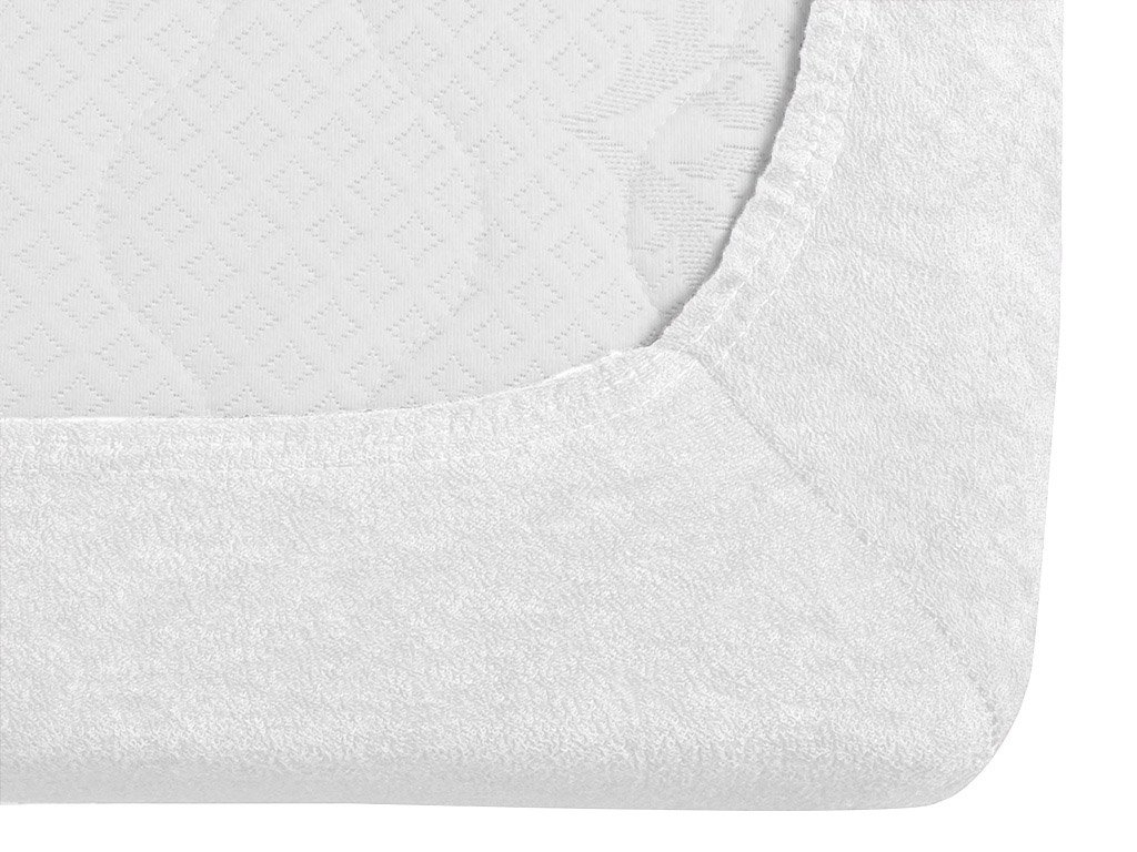 Froté prostěradlo BASIC bílé 90 x 200 cm (obrázek 4)