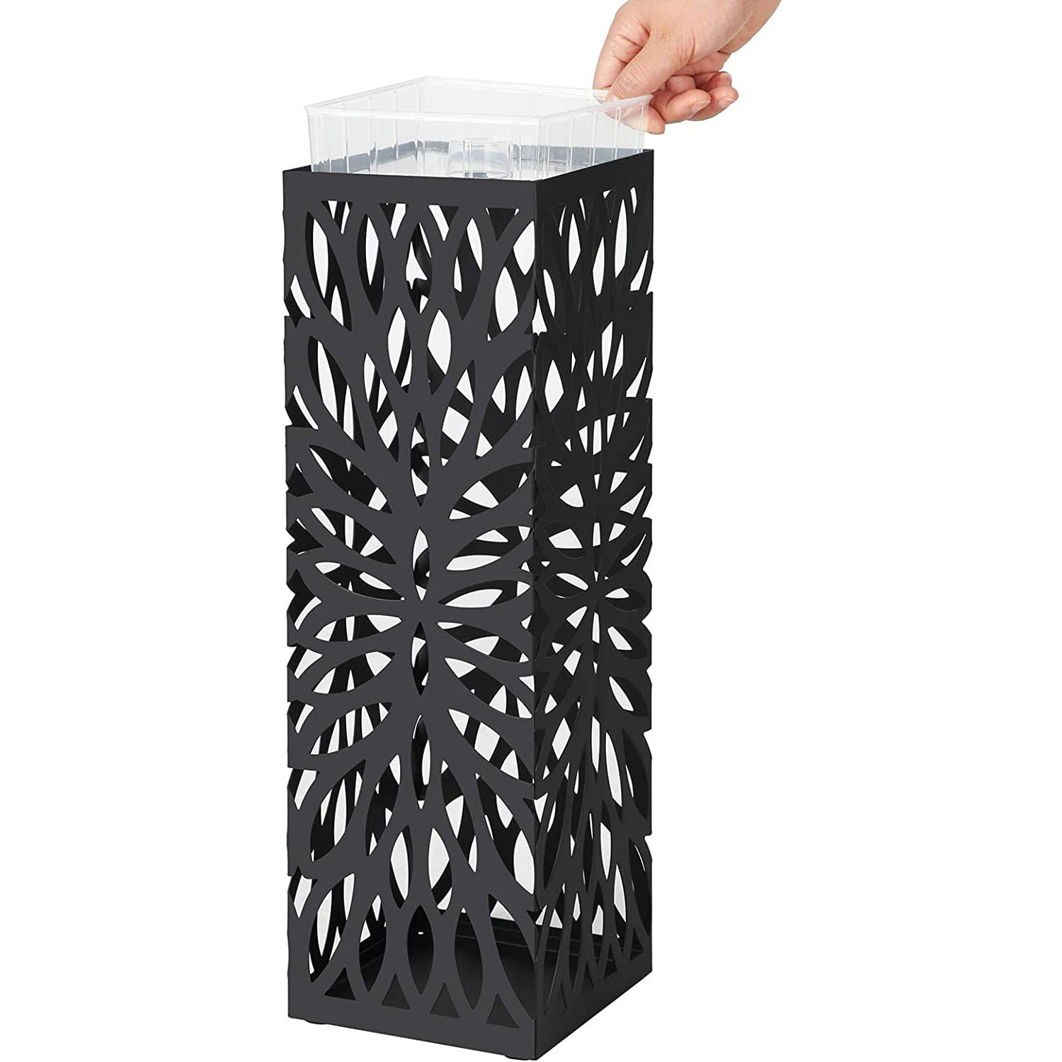 Černý stojan na deštníky BAYAN (obrázek 5)