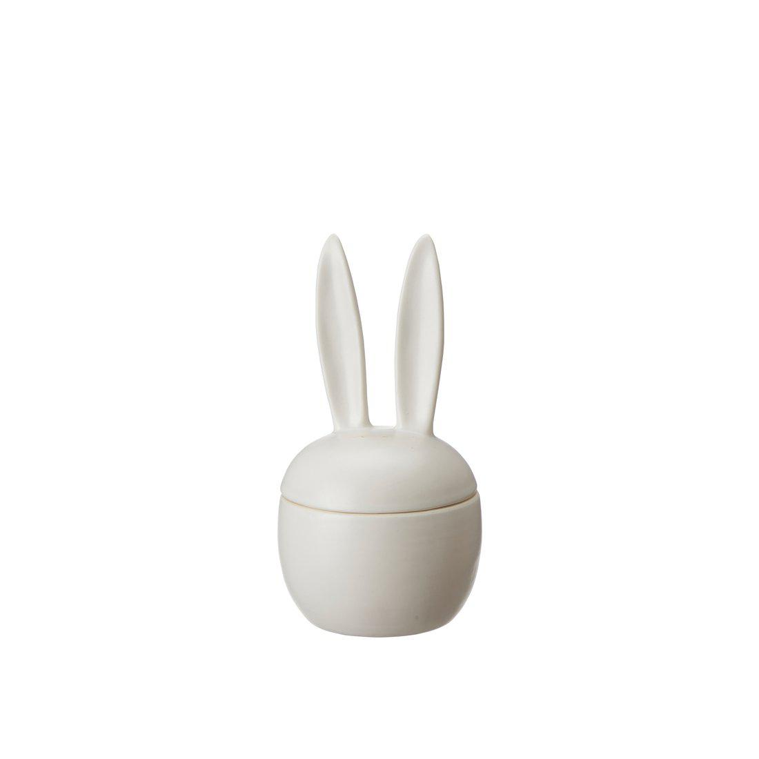 Bílá porcelánová dóza ELARIA KANIN- různé velikosti Velikost: S